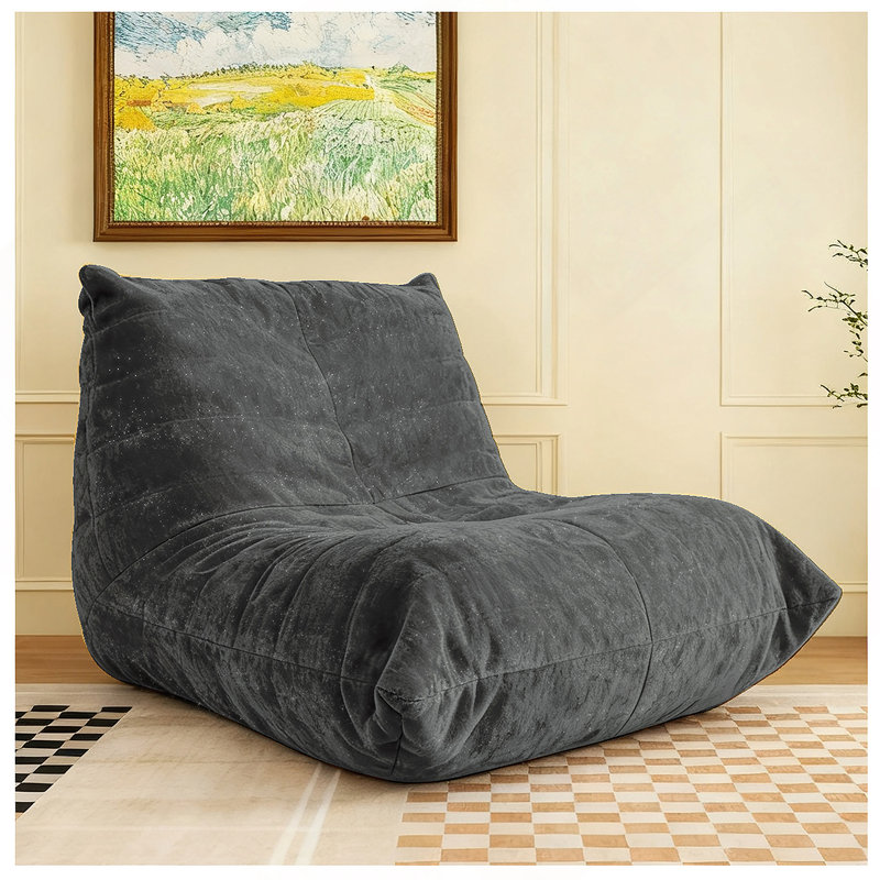 Fauteuil à billes ergonomique avec support pour le corps à 5 positions, Gris chaleureux