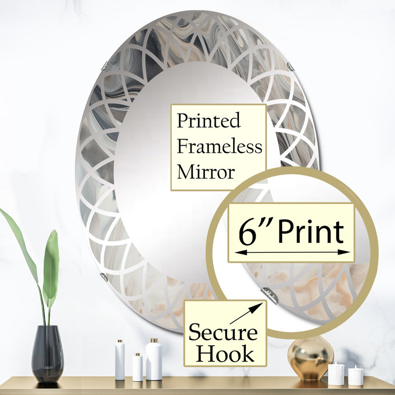 Miroir mural Denker, 36 po x 24 po