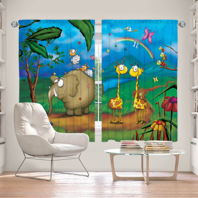 Curhan Room Darkening Curtain