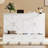 Murphy Bed Queen Manufactured Wood Traditional Cabinet, White-122255684