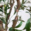Artificial Grand Olive Tree in White Decorative Planter-2045042790