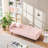 Amesbury 72.04" W x 38.58" D x 31.1" H Convertible Corduroy Sofa-129206695