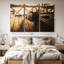 «Bass Fishing Set», 3 pièces sur toile-98563112