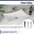 Prism 22.6'' x 17'' White Rectangular Vitreous China Vessel Bathroom Sink with Faucet Hole