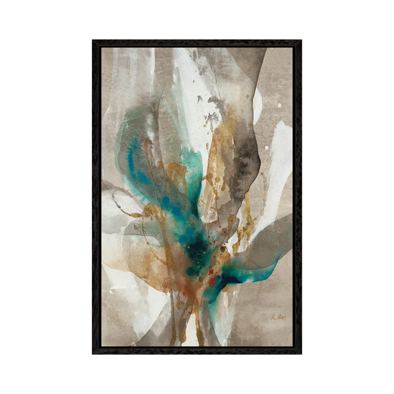 Calla I by K. Nari - Gallery-Wrapped Canvas Giclée on Canvas, Black Floater Frame, 66.04 cm H x 45.72 cm W
