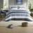 Modern Hypoallergenic Polyester Bedding Sets Blue/grey