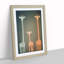 The Three Giraffes - Framed Print-143713235-143713228