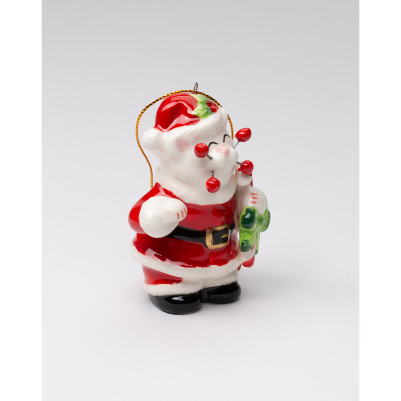 Ornement suspendu Santa Cat