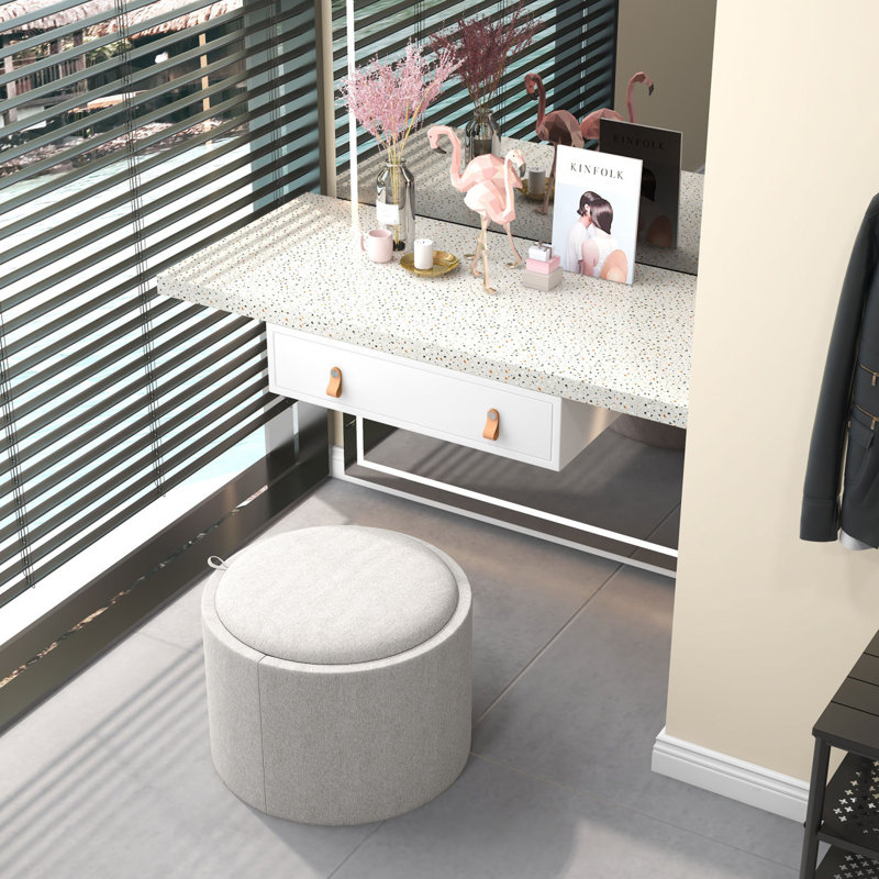 Table basse avec repose-pieds HOMcom