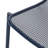 2 Stackable Chair Collection, Matte Navy Iron Capacity, Hand-Crafted Details Connected, 26" X 22.82" 26", Seat 18" 19.5" 12.5 2 Assembly, Skillfulness, Mounted,