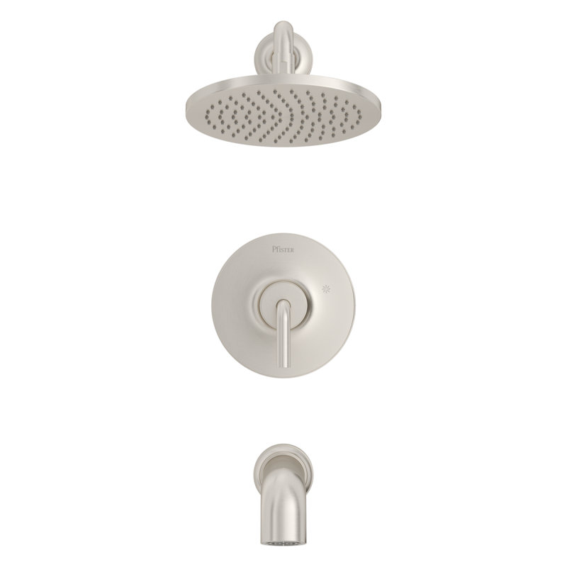 TENET Tub & Shower Faucet, Brushed Nickel