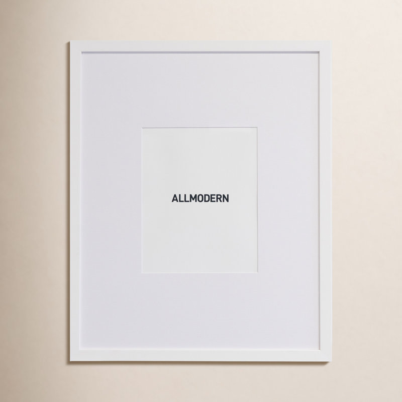 Cadre photo Capullo Gallery, 24 po x 30 po, Blanc, 30 po x 40 po