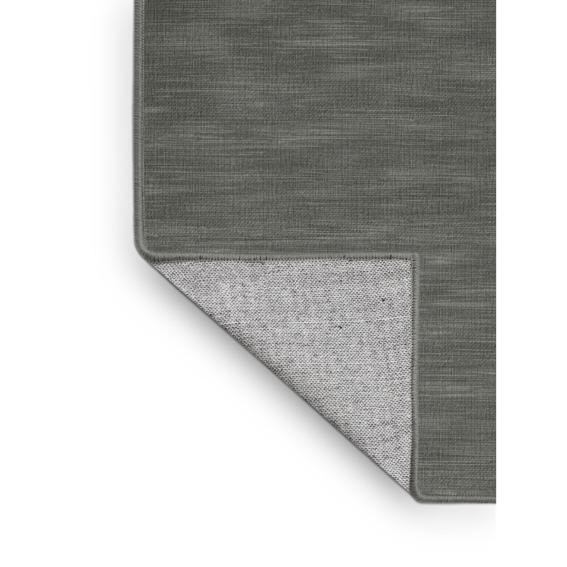 Machine Washable Solid Brown Area Rug, Rectangle 2' x 3'