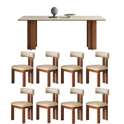 8 - Person Double Pedestal Dining Set