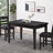 Wood Counter Height Dining Table  35"D X 59.1"W X 36.5"H-114223269