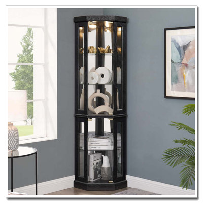 Vitrine de coin lumineuse - Vitrine