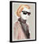 Parisian Chic by Parvez Taj - Single Picture Frame Painting-46373276