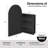  Arched Recessed Metal Bathroom Medicine Cabinet with Mirror，NO Assembly Required-105532789