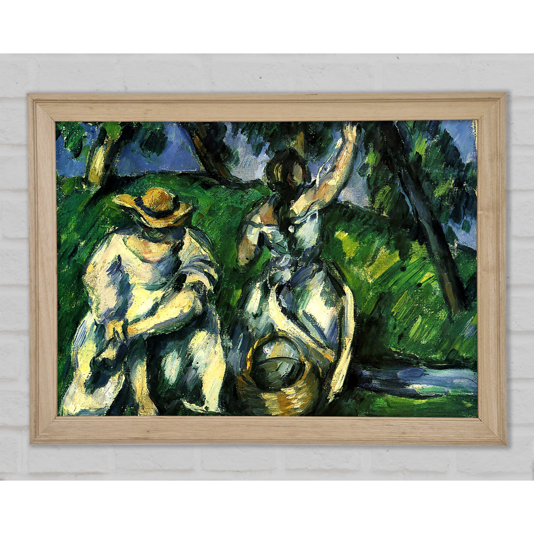 Cezanne Figuren - Einzelne Bilderrahmen Kunstdrucke