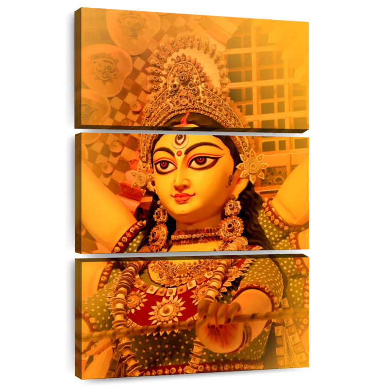 Adella Durga Festival Statue, 32" H x 20" W