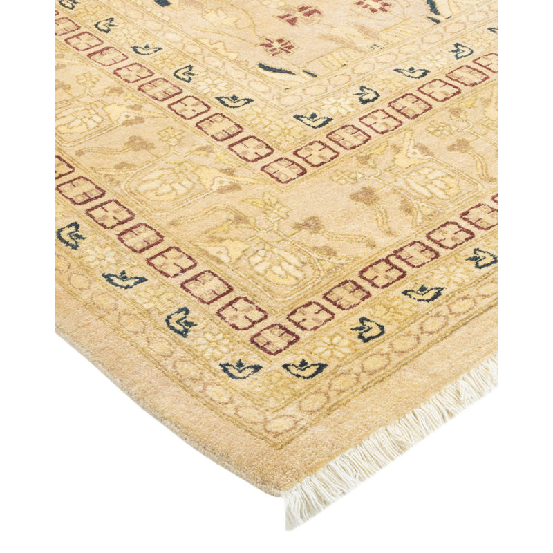 Classic One-of-a-Kind 5' 10" X 9' 1" Hand Knotted Area Rug