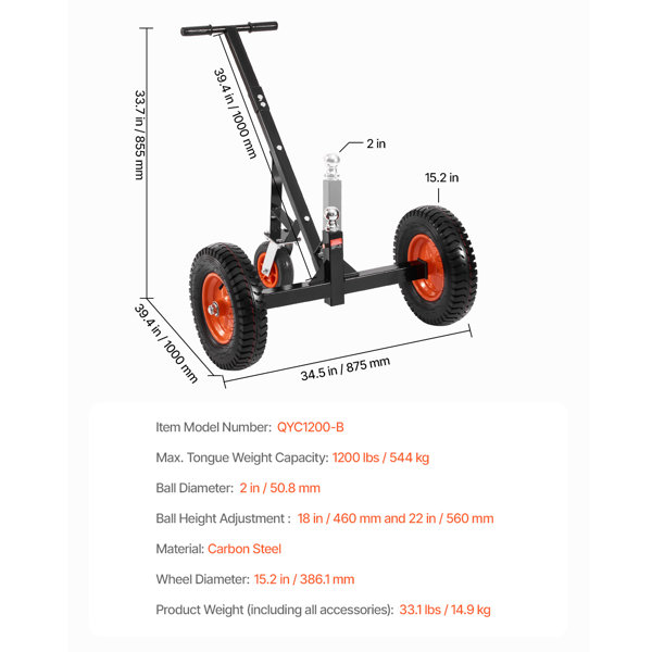 Dimensions du produit