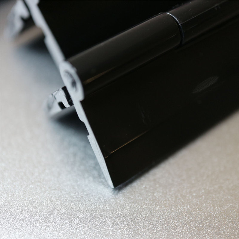 Acrylic Hinge 300mm Black, Continous Acrylic Piano Hinges