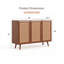 Buffet avec 3 portes et rangement