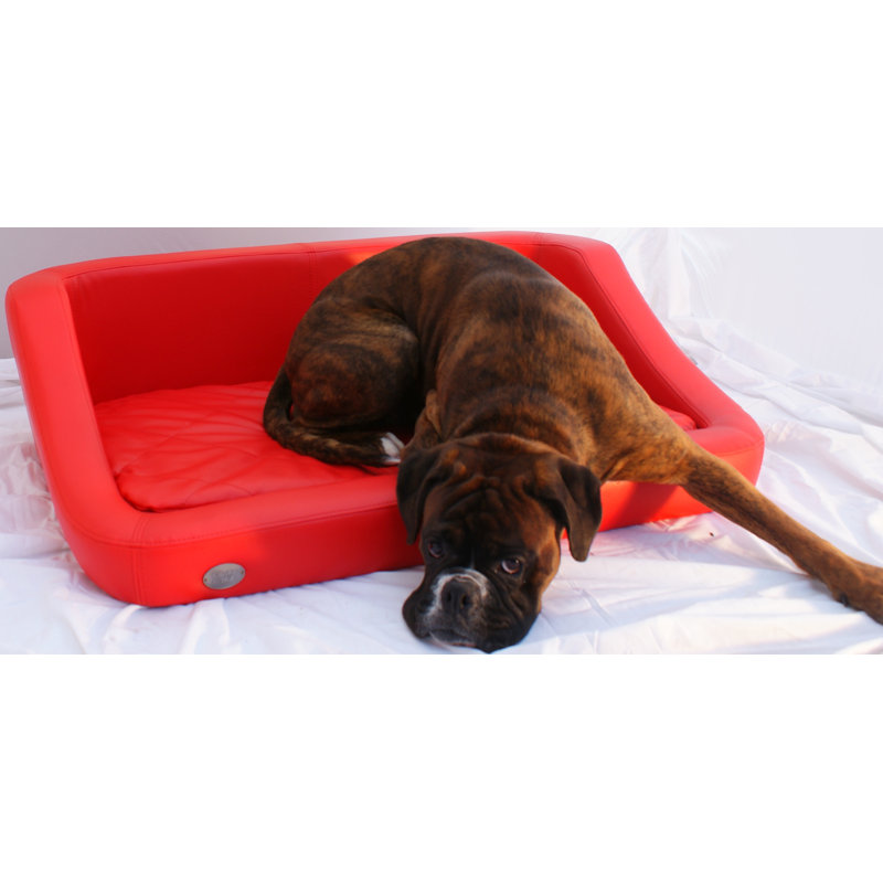 Pet Bed, Small (40cm H x 67cm W x 52cm L), Red