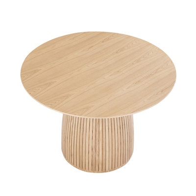 Élégante table de cuisine de table de 48,44 po, et pour les réunions de famille Console Mid-Century moderne, fonctionnelle