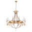 Monteleone 10 Light Chandelier - Gold