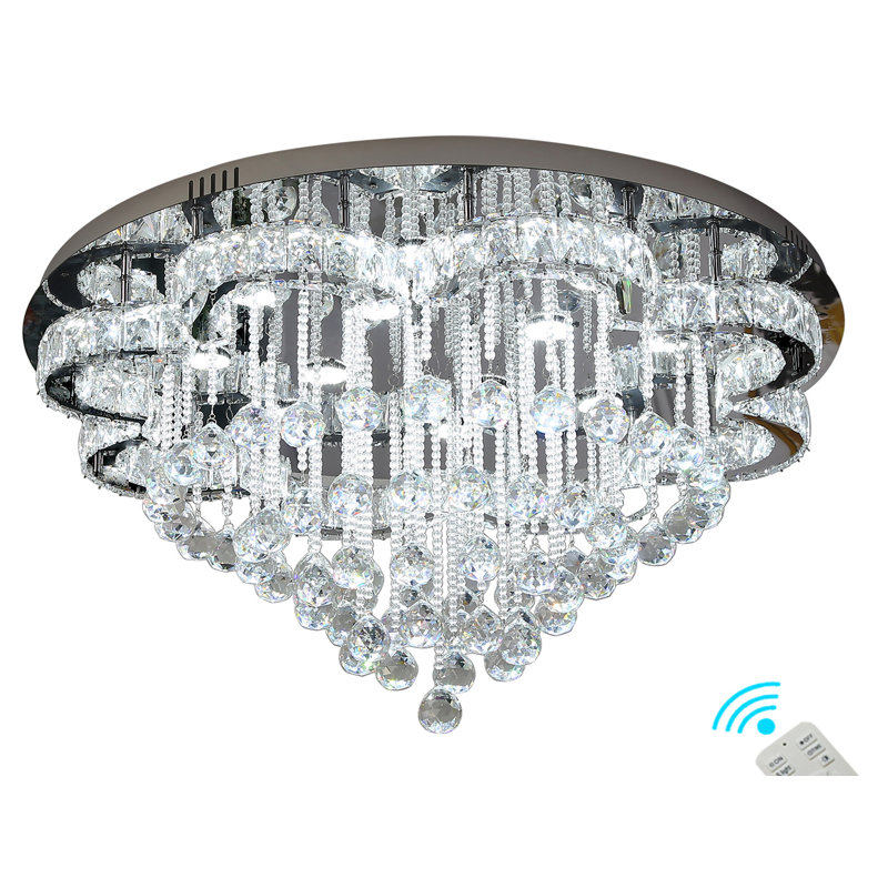 Lustre en cristal 32 po Enzie D