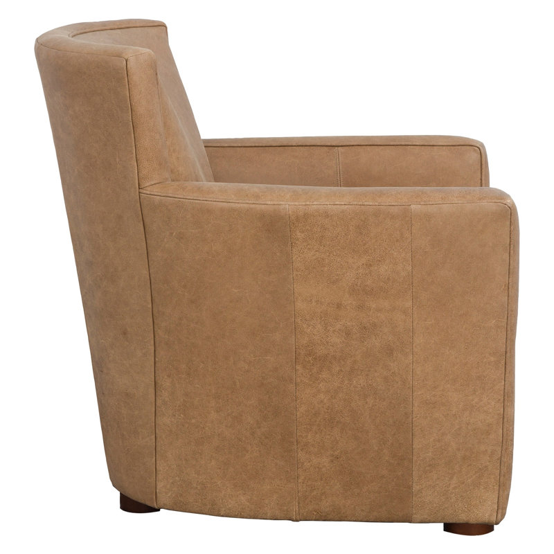 Aster Leather Lounge Chair, 1111 Brown
