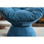 Fauteuil pivotant 360 ° pour les loisirs - Chenille bleue