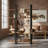 5-Tier Storage Bookcase, Industrial Style Open Bookshelf 72 Inches Tall, 47" Wide Freestanding Display Shelf