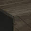 Alysan 40cm W Metal Bedside Table