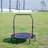 OFIYAA Round Fitness Trampoline with Trampoline Handlebar-69688022
