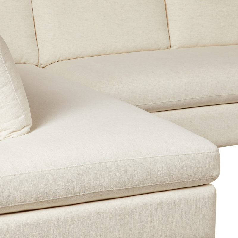 Lucien modulaire 2 pièces Lucien Nomad Snow, Orienté vers la gauche