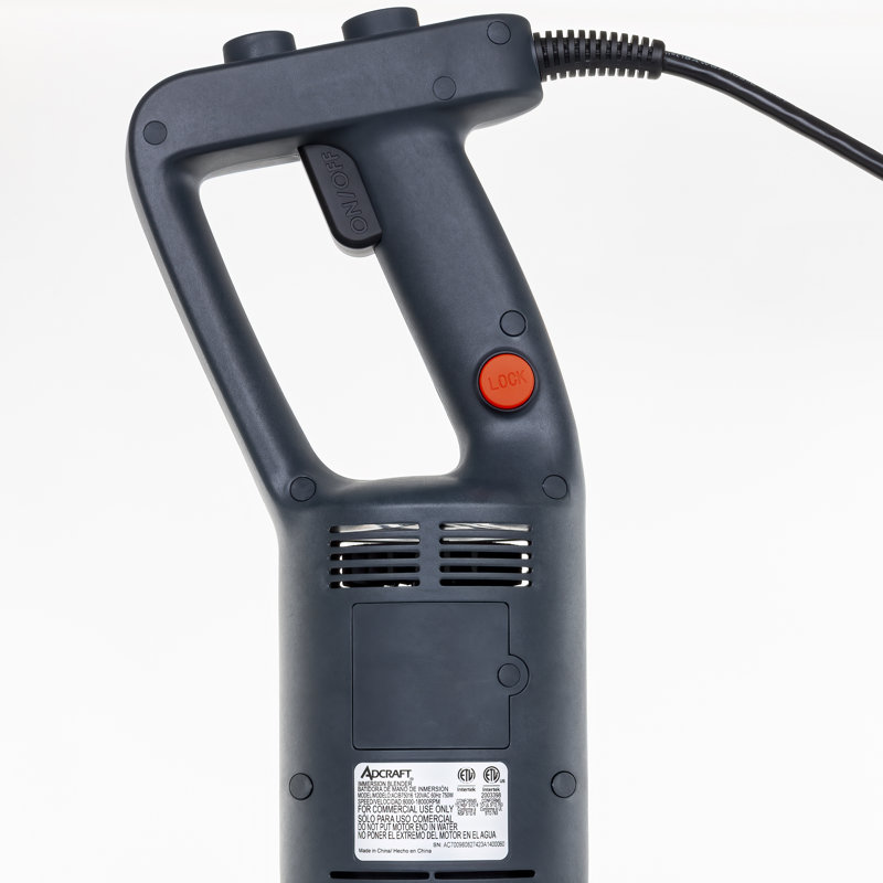 Mélangeur à immersion Adcraft, 350 W, arbre 10 po, en noir (ACIB35010)
