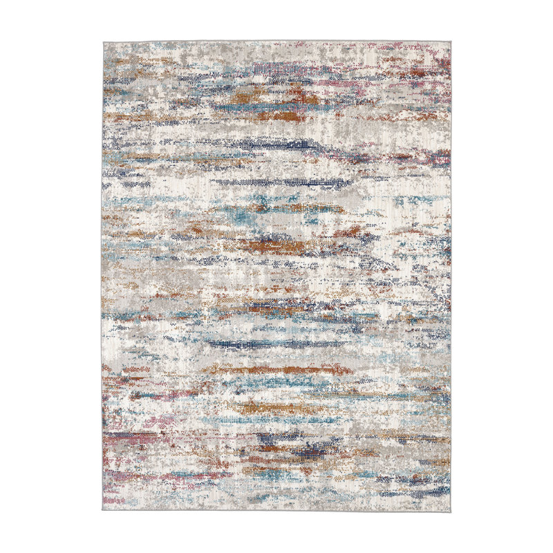 Abstract Indoor Rug, Rectangle 8' x 11'