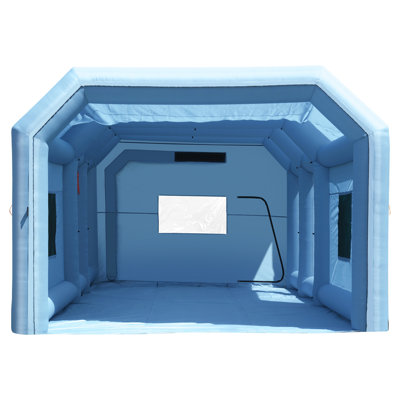 Cabine de peinture gonflable, cabine de peinture de voiture portable pour petit camion