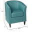 Chaise d'appoint, fauteuil simple rembourré pour l'intérieur-1271483997