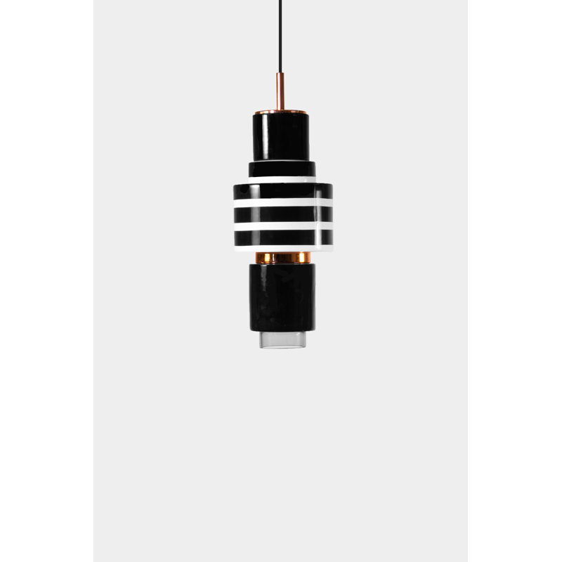 Audra 1 - Light Black Unique/Statement Pendant