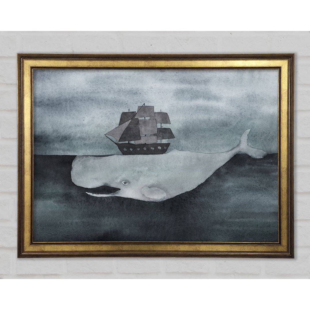 Sail On Moby Dick - Einzelne Bilderrahmen Kunstdrucke