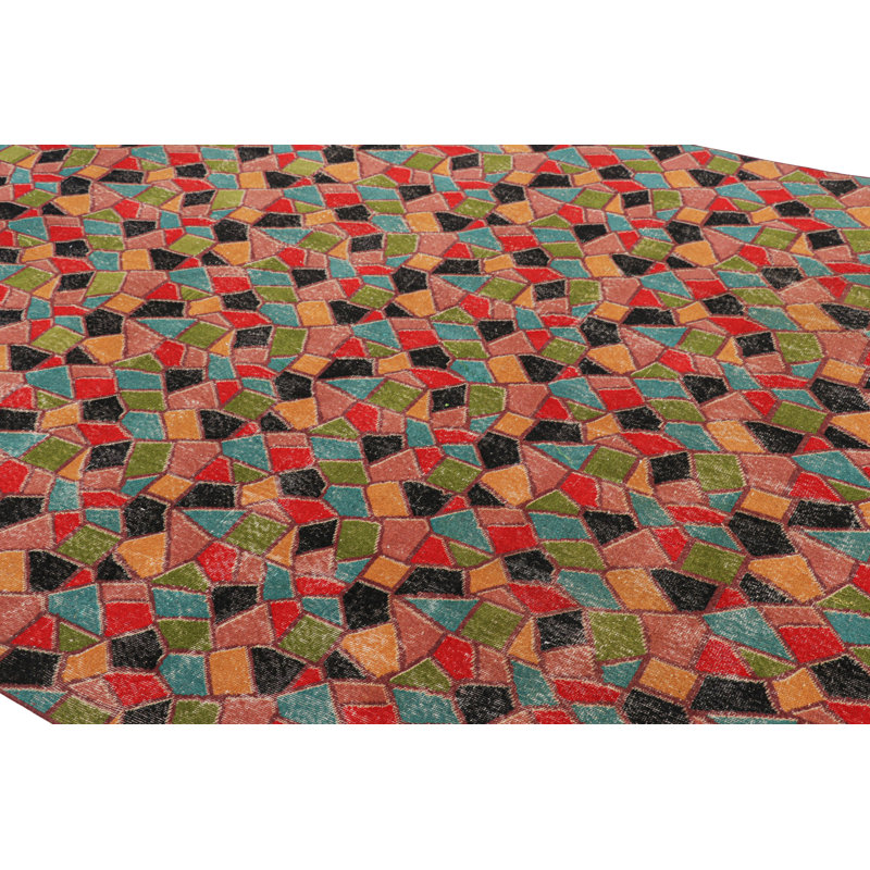 One-of-a-Kind 6’11”x9’10” Hand Knotted Area Rug