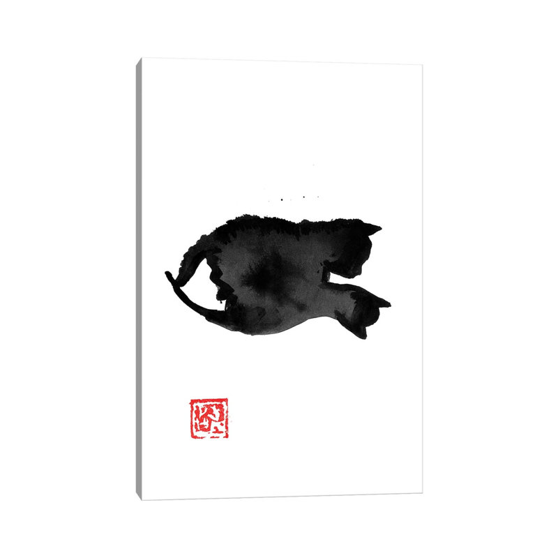 Puces by Péchane - Painting on Canvas, 101.6 cm H x 66.04 cm W x 3.175 cm D, Wrapped Canvas