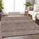 Premium Machine Washable Prisco Brown Rug