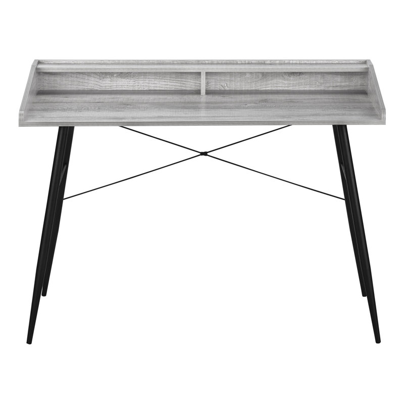 Bureau d'ordinateur, Gris/noir
