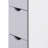 Freestanding Linen Tower with 2-Tier Shelf and Drawers