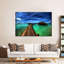 Impression sur toile Maldives Bungalow Dock-20145621